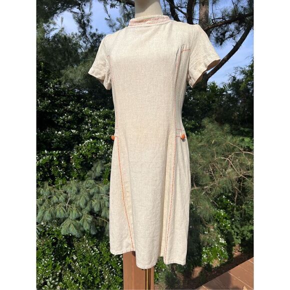 Vintage Mod MCM Shift Dress - Picture 1 of 10